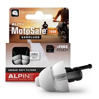 ALPINE MOTOSAFE Tour Gehörschutz f.Motorradfahrer - 2St