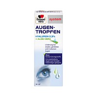 DOPPELHERZ Augen-Tropfen Hyaluron 0,3% system - 10ml