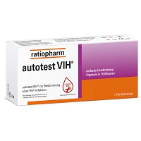 AUTOTEST VIH HIV-Selbsttest ratiopharm - 1St
