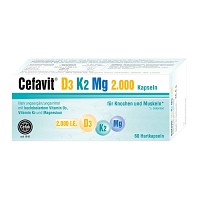 CEFAVIT D3 K2 Mg 2.000 I.E. Hartkapseln - 60St