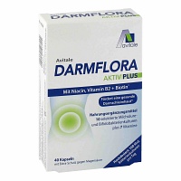 DARMFLORA Aktiv Plus 100 Mrd.Bakterien+7 Vitamine - 40St - Darmflora-Aufbau