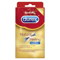 DUREX Natural Feeling Easy Glide Kondome - 12St