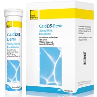 CALCI D3-Denk 1.000 mg/880 I.E. Brausetabletten - 120St