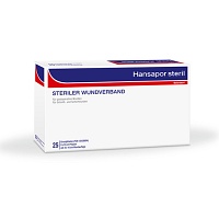 HANSAPOR steril Wundverband 10x15 cm - 25St