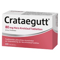 CRATAEGUTT 80 mg Herz-Kreislauf-Tabletten - 100St