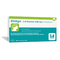 GINKGO-1A Pharma 240 mg Filmtabletten - 60St