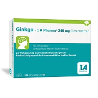 GINKGO-1A Pharma 240 mg Filmtabletten - 120St