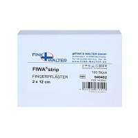 FINGERPFLASTER 2x12 cm hautfarben FIWAstrip - 100St