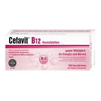 CEFAVIT B12 Kautabletten - 100St