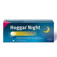 HOGGAR Night 25 mg Schmelztabletten - 10St