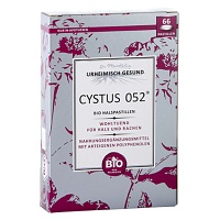 CYSTUS 052 Bio Halspastillen - 66St