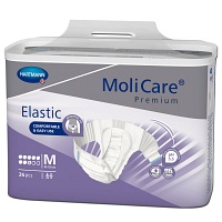 MOLICARE Premium Elastic Slip 8 Tropfen Gr.M - 3X26St