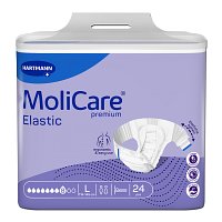MOLICARE Premium Elastic Slip 8 Tropfen Gr.L - 24St