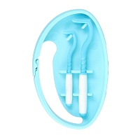 O TOM Tick Twister Zeckenhaken mit ClipBox blau - 2St