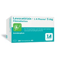 LEVOCETIRIZIN-1A Pharma 5 mg Filmtabletten - 100St