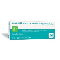 LEVOCETIRIZIN-1A Pharma 5 mg Filmtabletten - 50St