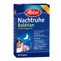 ABTEI Nachtruhe Baldrian Schlaf-Dragees N - 90St