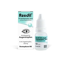 AZEDIL 0,5 mg/ml Augentropfen Lösung - 6ml
