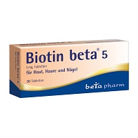 BIOTIN BETA 5 Tabletten - 30St