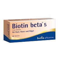 BIOTIN BETA 5 Tabletten - 60St