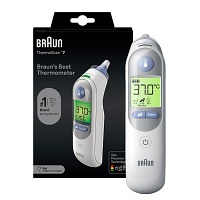 BRAUN THERMOSCAN 7+ Infrarot-Ohrthermometer - 1St