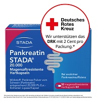 PANKREATIN STADA 20.000 magensaftres.Hartkapseln - 50St