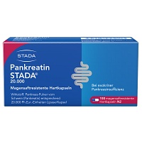PANKREATIN STADA 20.000 magensaftres.Hartkapseln - 100St