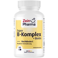 SUPER B-KOMPLEX Kapseln Vitamin B + Biotin 