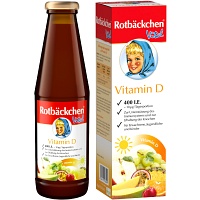 RABENHORST Rotbäckchen Vital Vitamin D 400 I.E. - 450ml