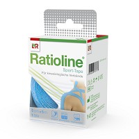 RATIOLINE Sport-Tape 5 cmx5 m türkis - 1St