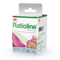 RATIOLINE Sport-Tape 5 cmx5 m pink - 1St
