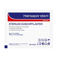 HANSAPOR steril Duschpflaster 8x10 cm - 1St