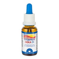 VITAMIN DEKA Öl D3+K2+A+E.Dr.Jacob\'s Tropf.z.Einn. - 20ml