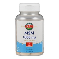 MSM 1000 mg KAL Tabletten - 80St