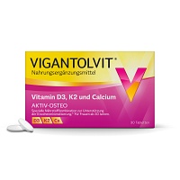 VIGANTOLVIT Vitamin D3 K2 Calcium Filmtabletten - 30St