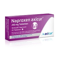 NAPROXEN axicur 250 mg Tabletten - 20St