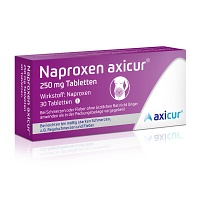 NAPROXEN axicur 250 mg Tabletten - 30St