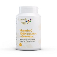 VITAMIN C 1000 gepuffert+Quercetin Tabletten - 120St