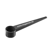 DOSIERLÖFFEL 25 ml schwarz Megamax - 1St