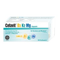 CEFAVIT D3 K2 Mg 2.000 I.E. Hartkapseln - 100St