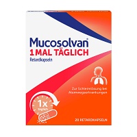 MUCOSOLVAN 1mal täglich Retardkapseln - 20St