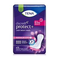 TENA LADY Discreet Inkontinenz Einlagen maxi night - 12St