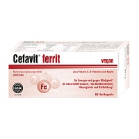 CEFAVIT ferrit Hartkapseln - 60St