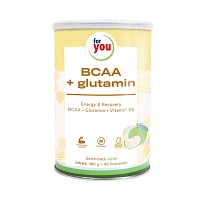 FOR YOU BCAA+glutamin Energy & Recovery Apfel Plv. - 480g
