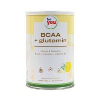 FOR YOU BCAA+glutamin Energy & Recovery Zitrone - 480g