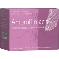AMOROLFIN acis 50 mg/ml wirkstoffhalt.Nagellack - 6ml