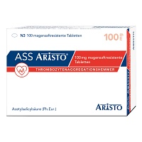 ASS Aristo 100 mg magensaftresistente Tabletten - 100St
