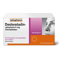 DESLORATADIN-ratiopharm 5 mg Filmtabletten - 100St