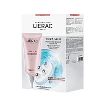 LIERAC Body-Slim Cryo Set Konz.+Figurpflege-Roller - 150ml