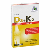 D3+K2 2000 I.E.+100 µg Tabletten - 60St